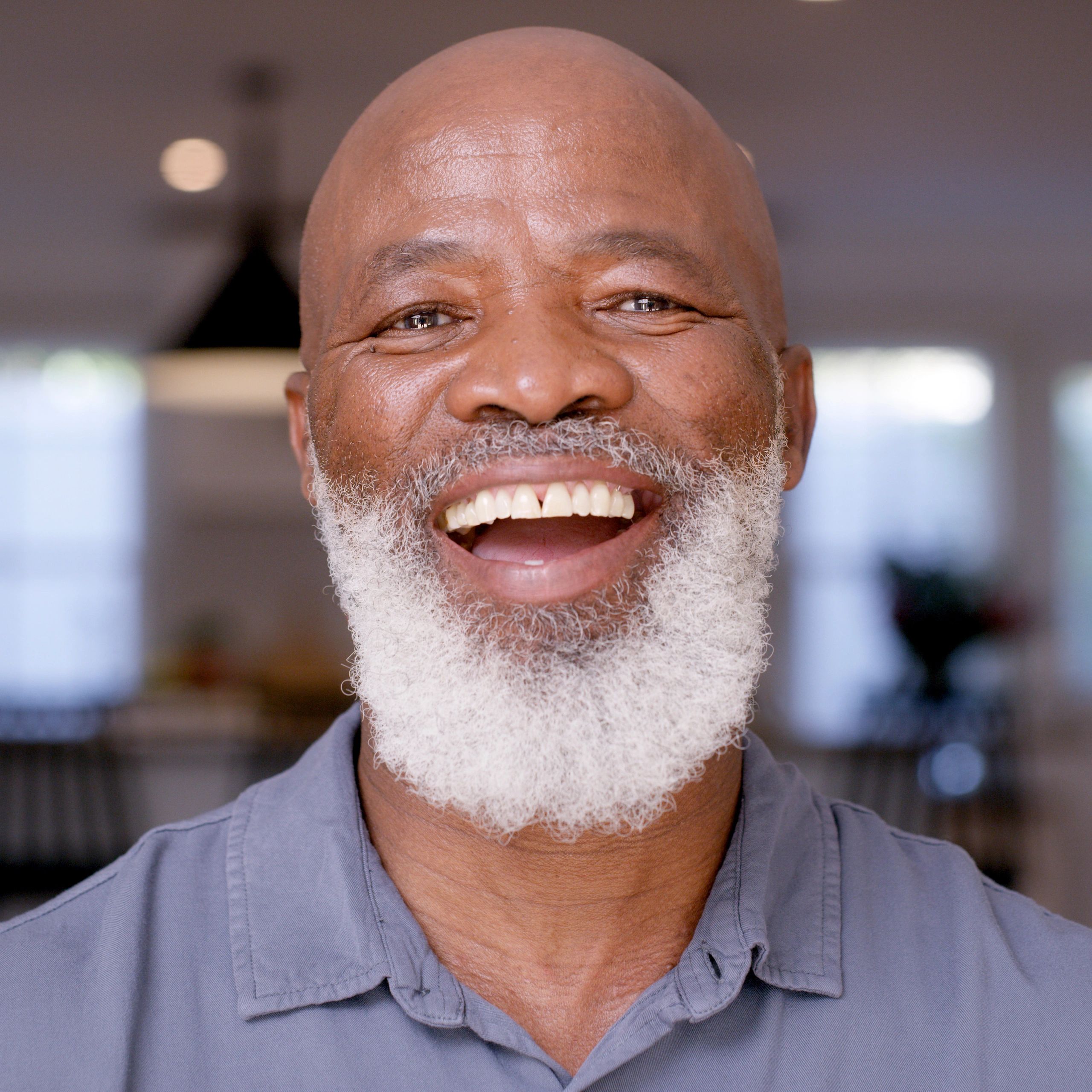 Portrait of a smiling customer